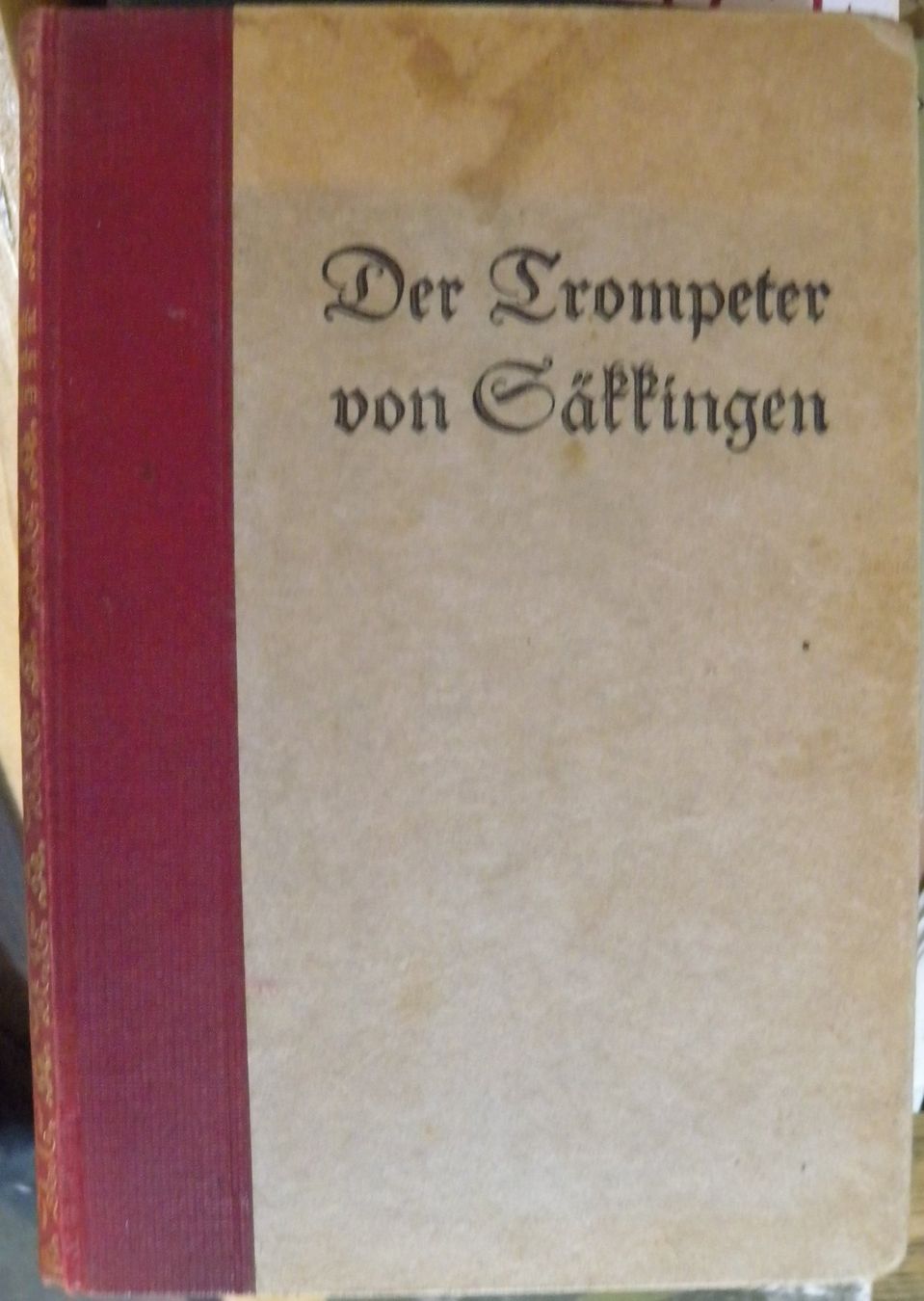 Libri: Der Trompeter von Säkkingen, Buch – Usato da Hauenstein venduto da davia72