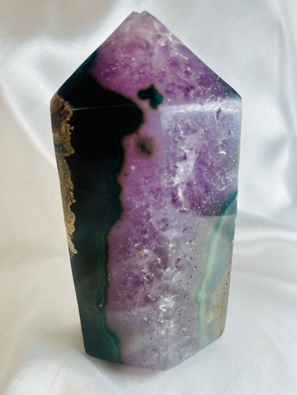 Minerali & Pietre curative: Amethyst Kristall Turm - 13cm, 865g – Nuovo e nell'imballaggio originale da Zürich venduto da unique2010 4