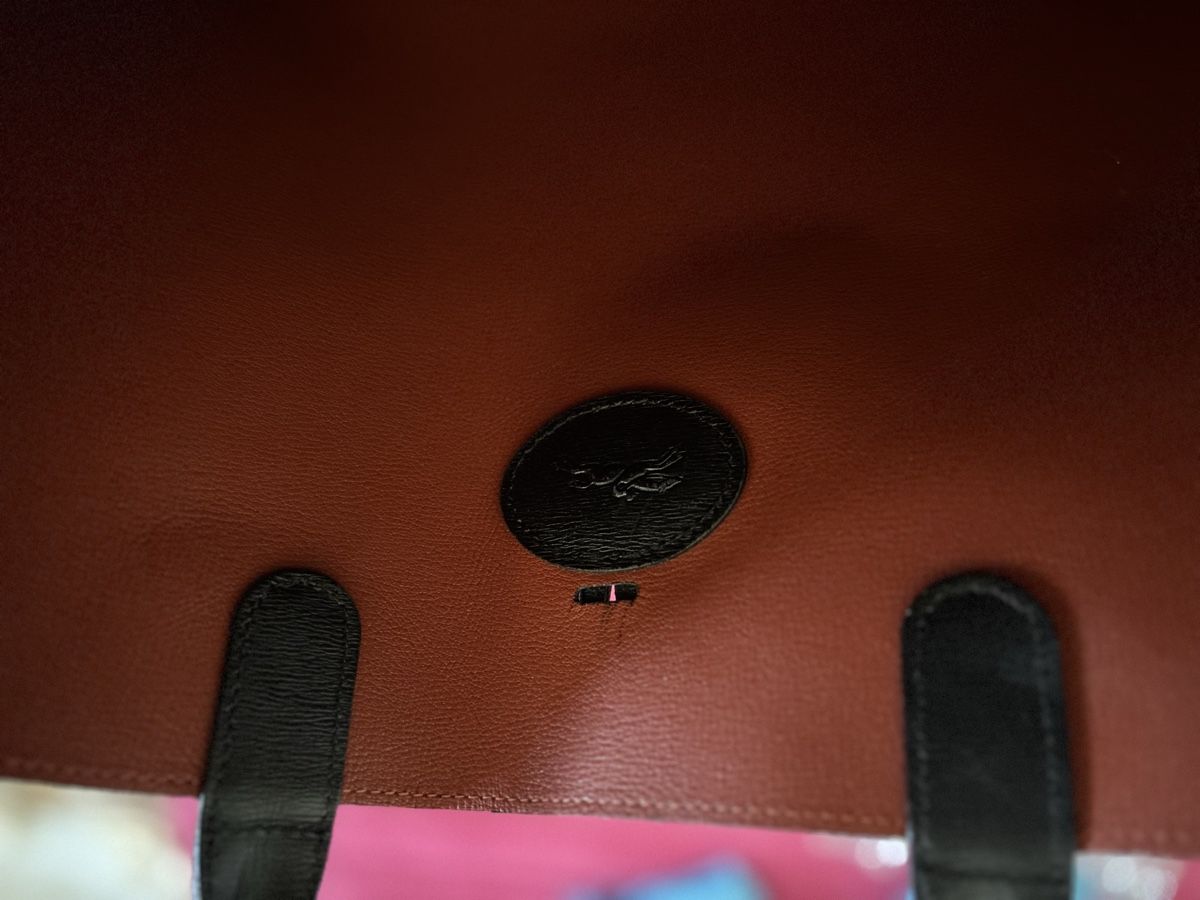 Longchamp Borse da donna: Longchamp Tasche,Leder-Version / Schwarz & innen Rot – Usato da Zürich venduto da mgu_s6k6 2