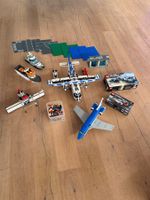 LEGO Konvolut Flugzeuge Autos Platten gebraucht