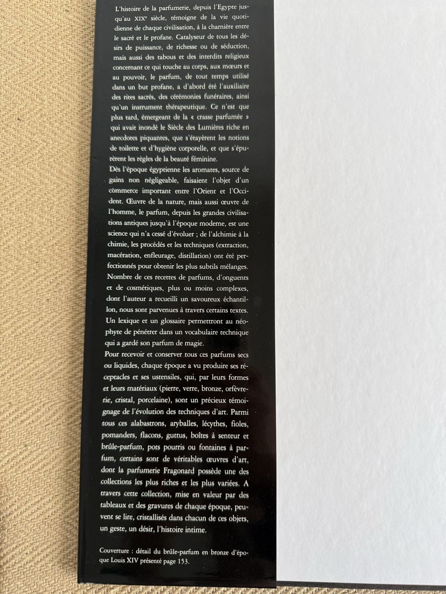 Libri: Buch HISTOIRE DU PARFUM Denoël 1988 – Usato da Konolfingen venduto da petzipetz 1