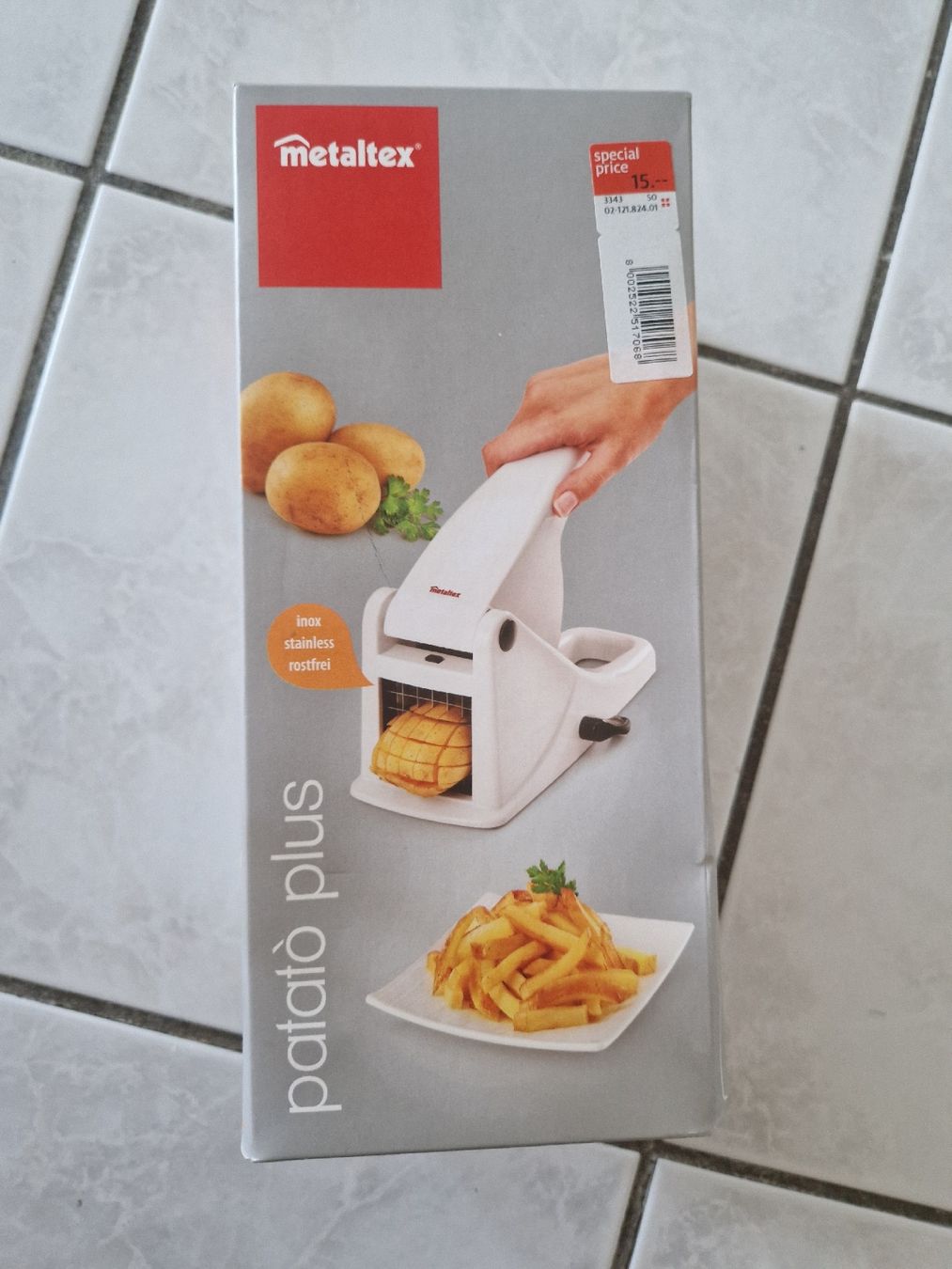 Elettrodomestici da cucina: Kartoffelzerschneider – Nuovo e nell'imballaggio originale da Aarburg venduto da augenschmaus8