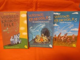 3 x Buch Vorstadtkrokodile