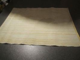 Tischset beige/goldig, 2 Stück