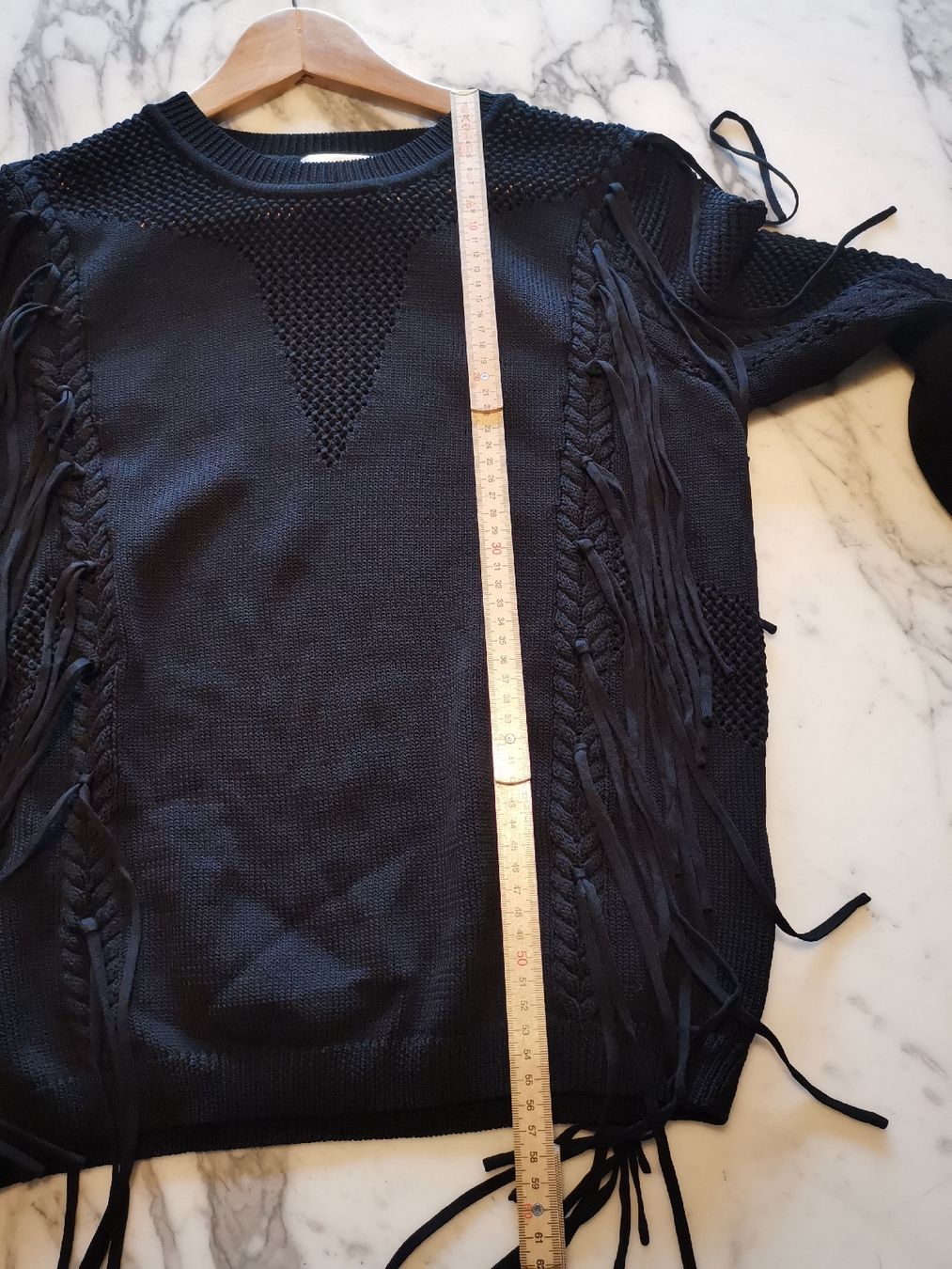 Mankind Pullover & Sweatshirts: 7 for all mankind, Open wave fringe Sweater  – Gebraucht aus Uerikon von pink_flamingo 8