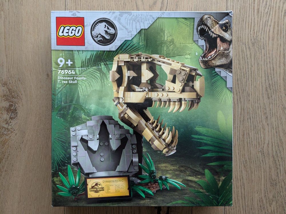 LEGO Jurassic World 76964 Dinosaurier-Fossilien: T.-Rex-Kopf | Kaufen ...