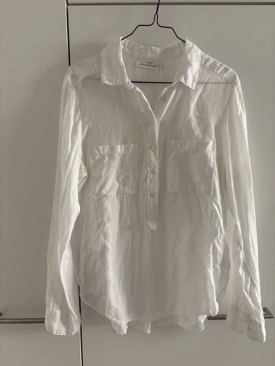 H&M Camicette: Camicia bianca L.O.G.G. H&M taglia 36/38 – Usato da Basel venduto da sab_mjg8