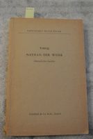 Lessing Nathan der Weise Editiones Helveticae Buch