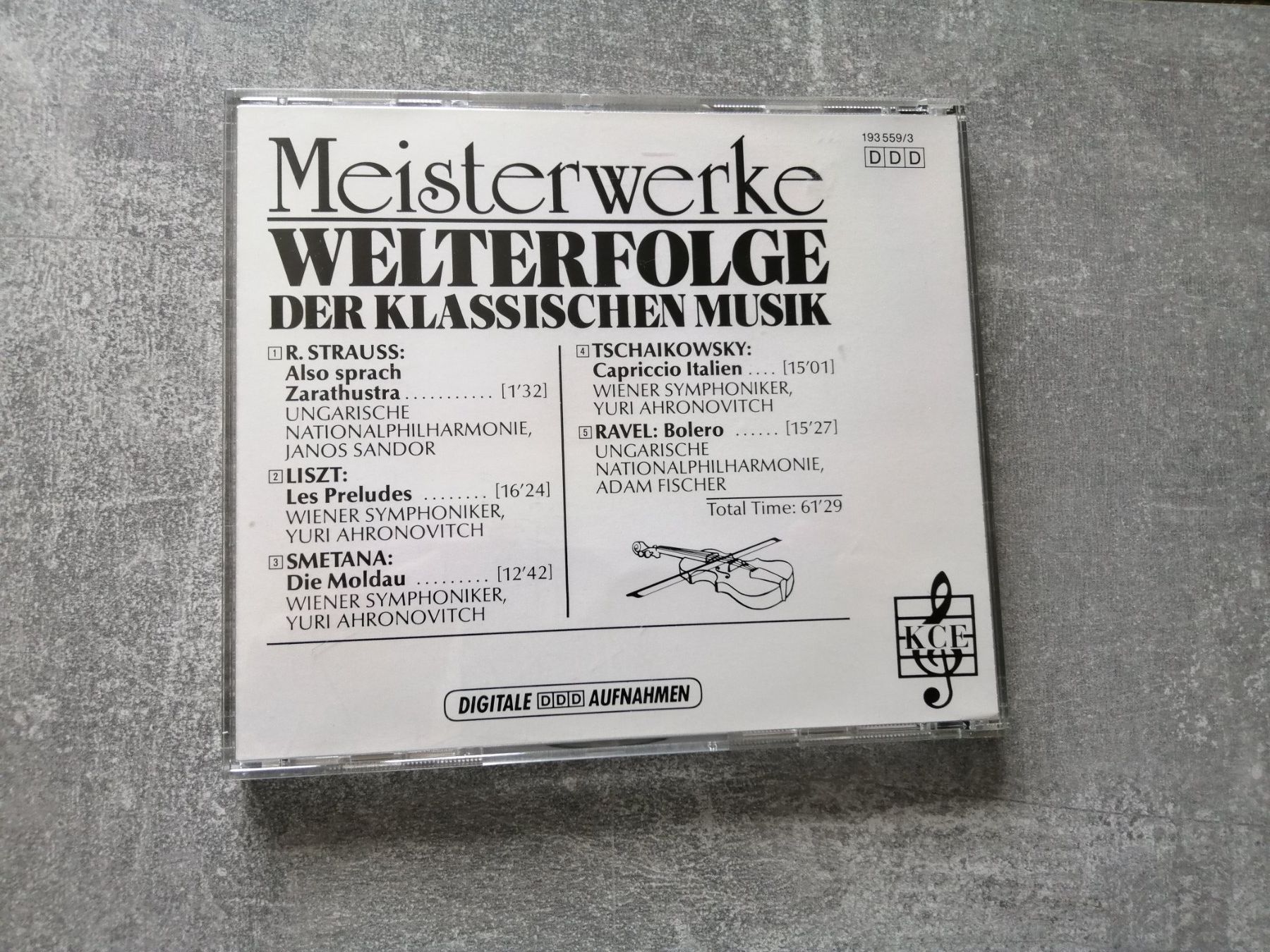 CD: CD: Meisterwerke der klassischen Musik – Nuovo (secondo la descrizione) da Altstätten SG venduto da tollesauswolle 1