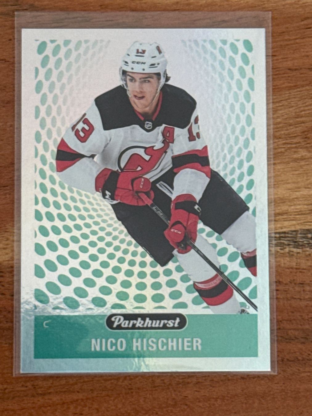 NHL Carte collezionabili: NHL Parkhurst #PK-23  Nico Hischier NJ Devils – Usato da Grüningen venduto da Peterpan99