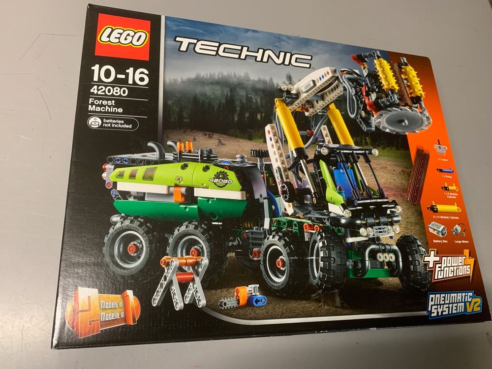 Lego Technic 42080 Harvester-Forstmaschine neu+OVP, ab 1.00. (Neu und ...