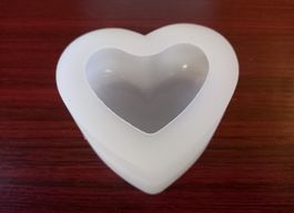 20x 3D-Herzform für Kerze/ 20x Moule coeur 3D pour bougie