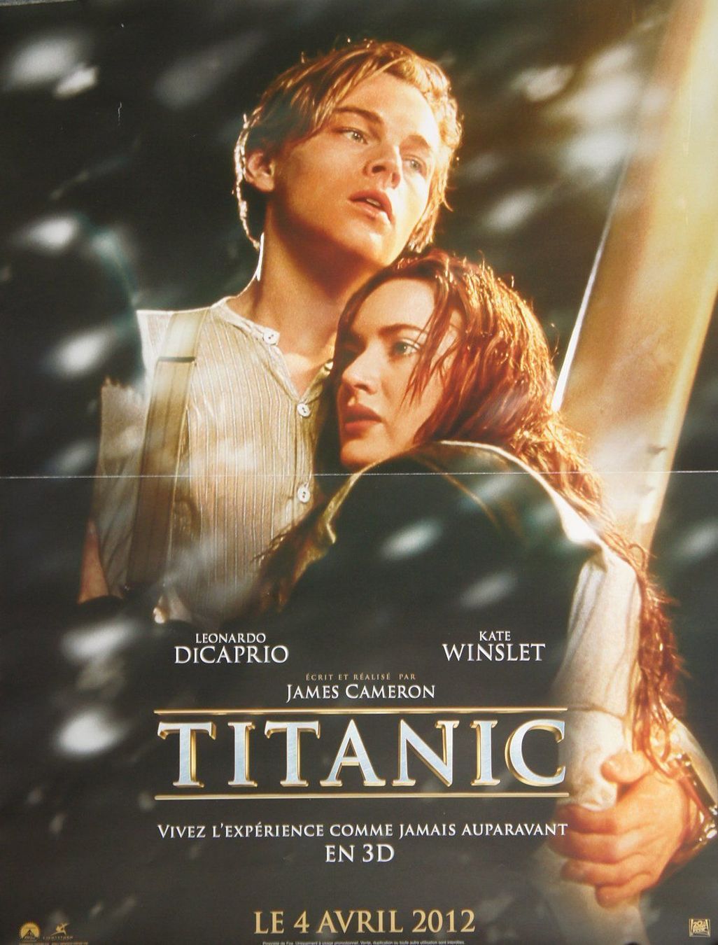 Poster & Bilder: Affiche Plakat Titanic 3D 2012 -2tailles – Neu (gemäss Beschreibung) aus Lausanne von LasloH