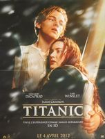 Affiche Plakat Titanic 3D 2012 -2tailles