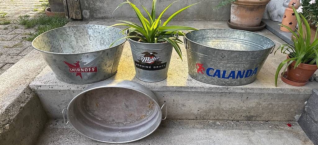 Altre Decorazioni per giardino: Blechzuber – Usato da Matten(St.Stephan) venduto da ren_r8tw