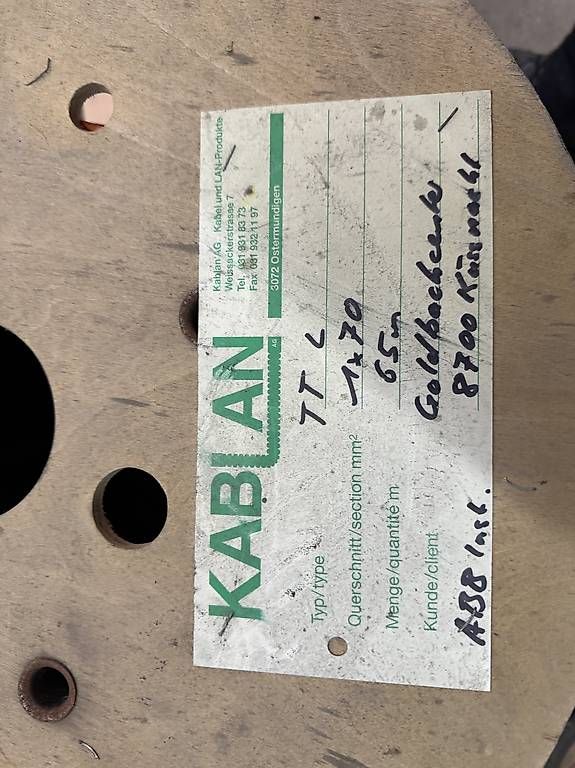 Cavi: ganze Rolle Datenkabel – Usato da Necker venduto da liq24 3