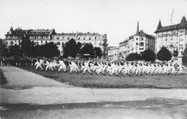 Zürich (ZH) Eidgenössisches Turnfest 1903 FSG Vevey Ancienne