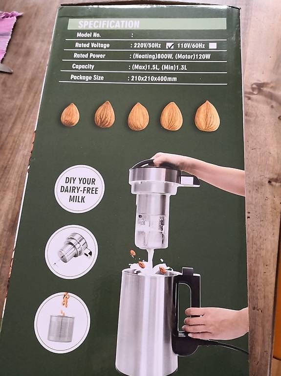 Elettrodomestici da cucina: machine multifonction pour préparer du lait végétal – Nuovo (secondo la descrizione) da La Chaux-de-Fonds venduto da Simone1180 3