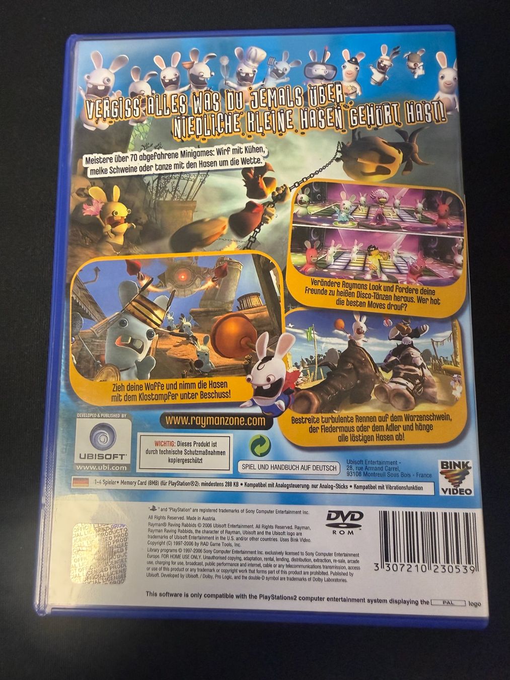 Sony Spiele: Rayman Raving Rabbids - PS2 – Gebraucht aus Pont-de-la-Morge von Darfal 2