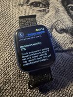 Apple Watch 7 45mm Cellular - Blau