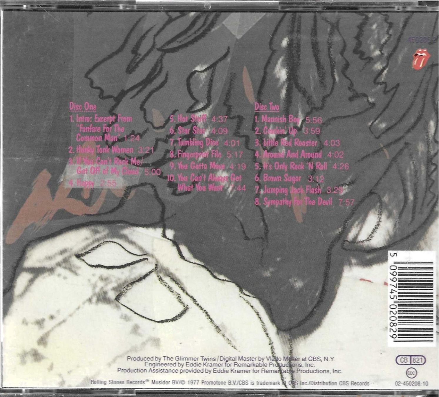 CD: The Rolling Stones 2CD's Box - Love You Live – Usato da Savagnier venduto da Ne2065 1