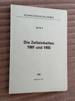 Regelement: Die Zelteinheit - Schweizer Armee