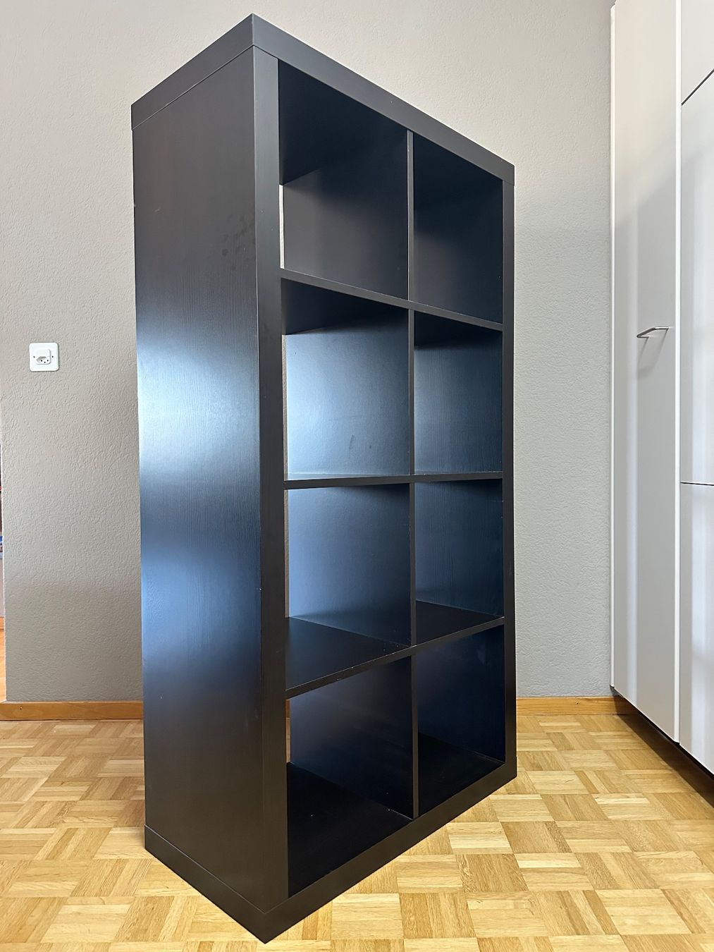 Ikea Regale: Regal Kallax 8 Fächer schwarz – Gebraucht aus Winterthur von Wylerrene 2