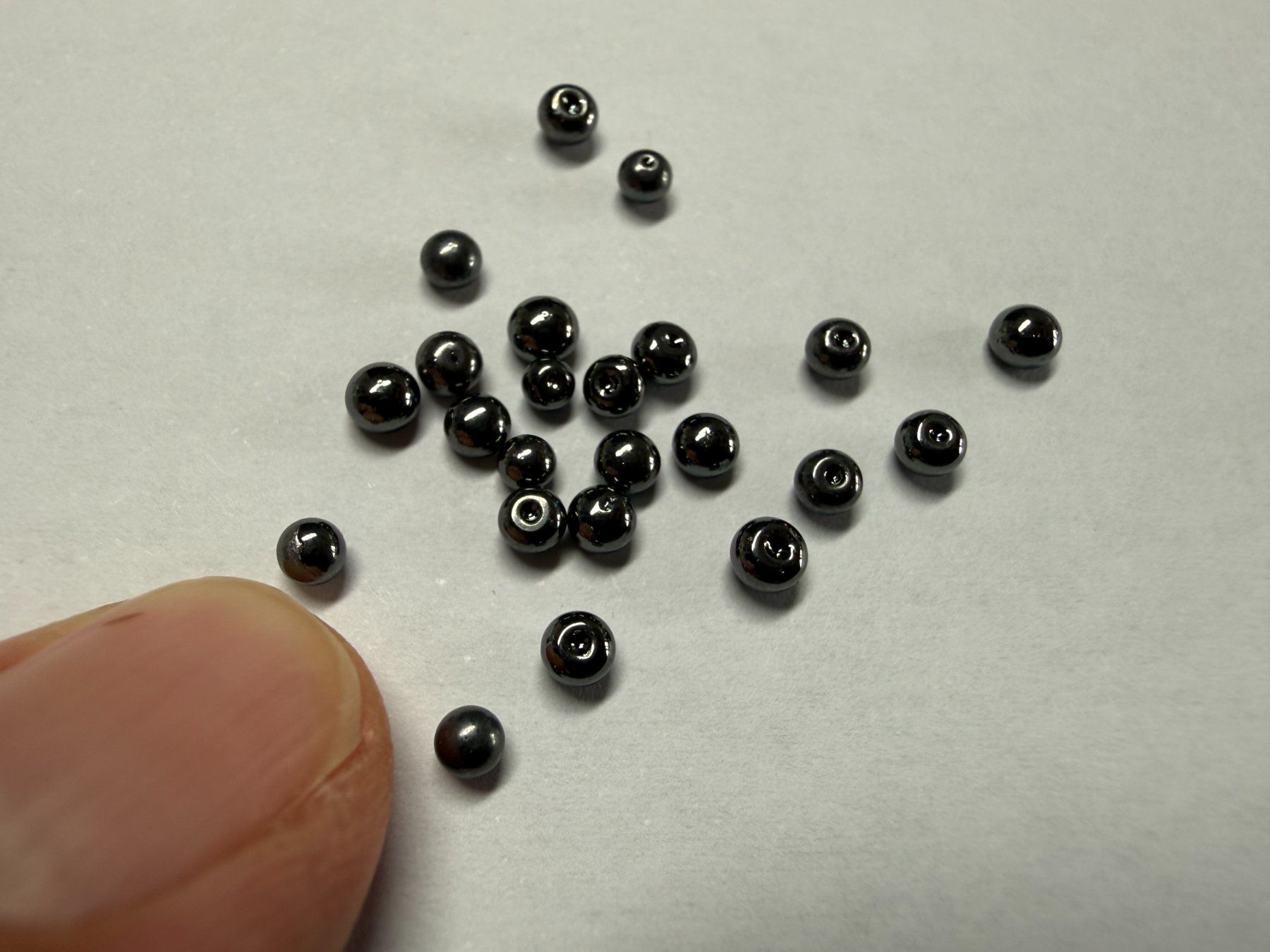 Edelmetalle: Selen, schwarz, 99,99%, 1 g in Perlen – Neu und originalverpackt aus Lützelflüh-Goldb von Elementis 1