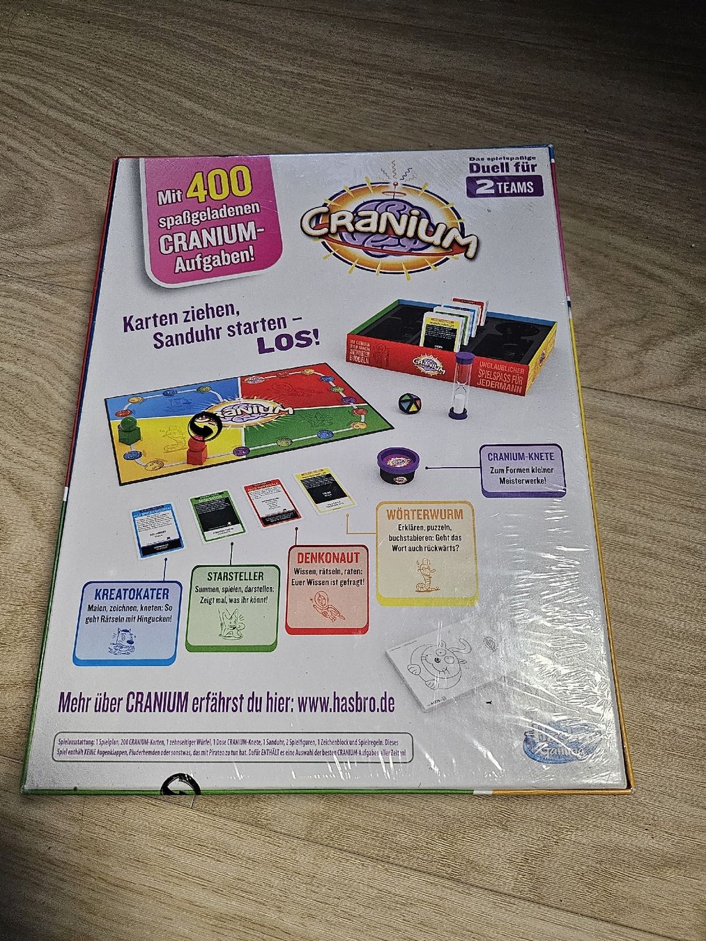 Hasbro Giochi: Cranium Jeu de société Neuf Emballé – Nuovo e nell'imballaggio originale da La Joux FR venduto da car_ck96 2