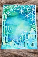 Neue Stanzschablone  Winternacht