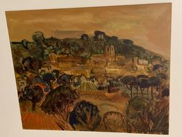 Albert Scabell (1936-1979) Bern Nr.15 Landschaftsgemälde
