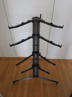 Stay Keyboard Stand Tower Black mit zwei extra Armen