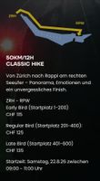 Rockandhike 50km - Von Zürich nach Rapperswil