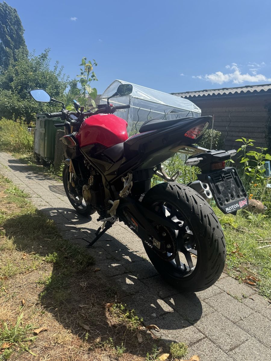 Honda Strasse: Honda CB500F 2023 3000km – Neu (gemäss Beschreibung) aus Erlach von tro_2sbb 3