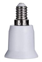 Glühbirnen-Fassung-Adapter: E14 zu E27