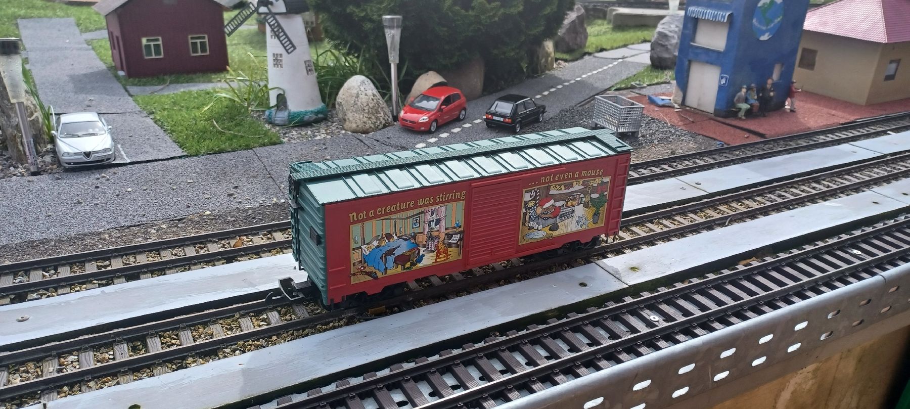 Piko Modellini di ferrovie: Weinachtswagen Spur G – Usato da Rüschegg Heubach venduto da vpe