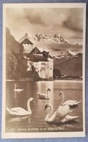 Château de Chillon et le Dents du Midi