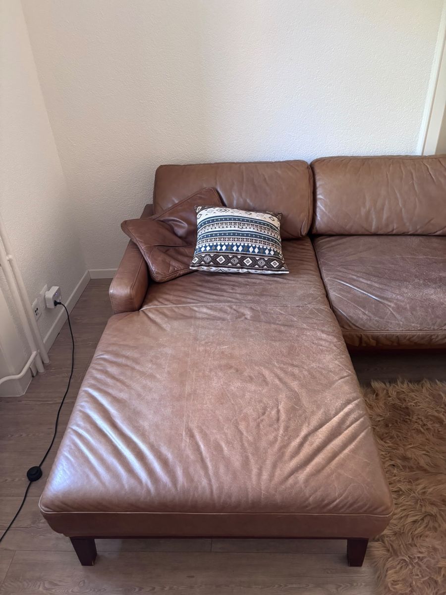 Divani: Leather Sofa Leder Sofa 3 Sitzer – Usato da Zürich venduto da RedOne1 1