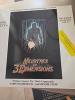 Vinyle Bande Originale Film Meurtres en 3 Dimensions
