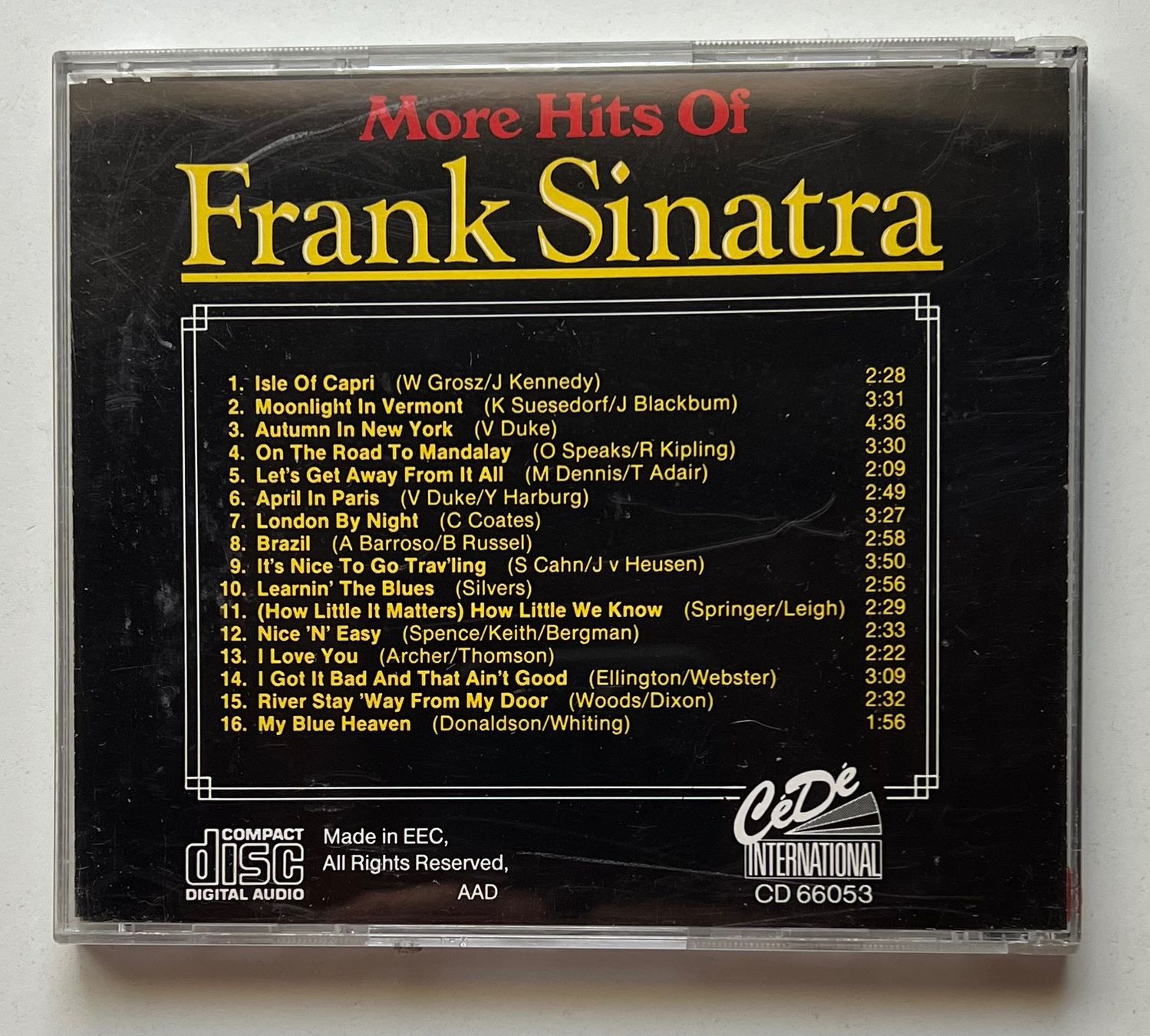 CDs: Frank Sinatra / More Hits Of Frank Sinatra – Gebraucht aus Näfels von rottabi 1