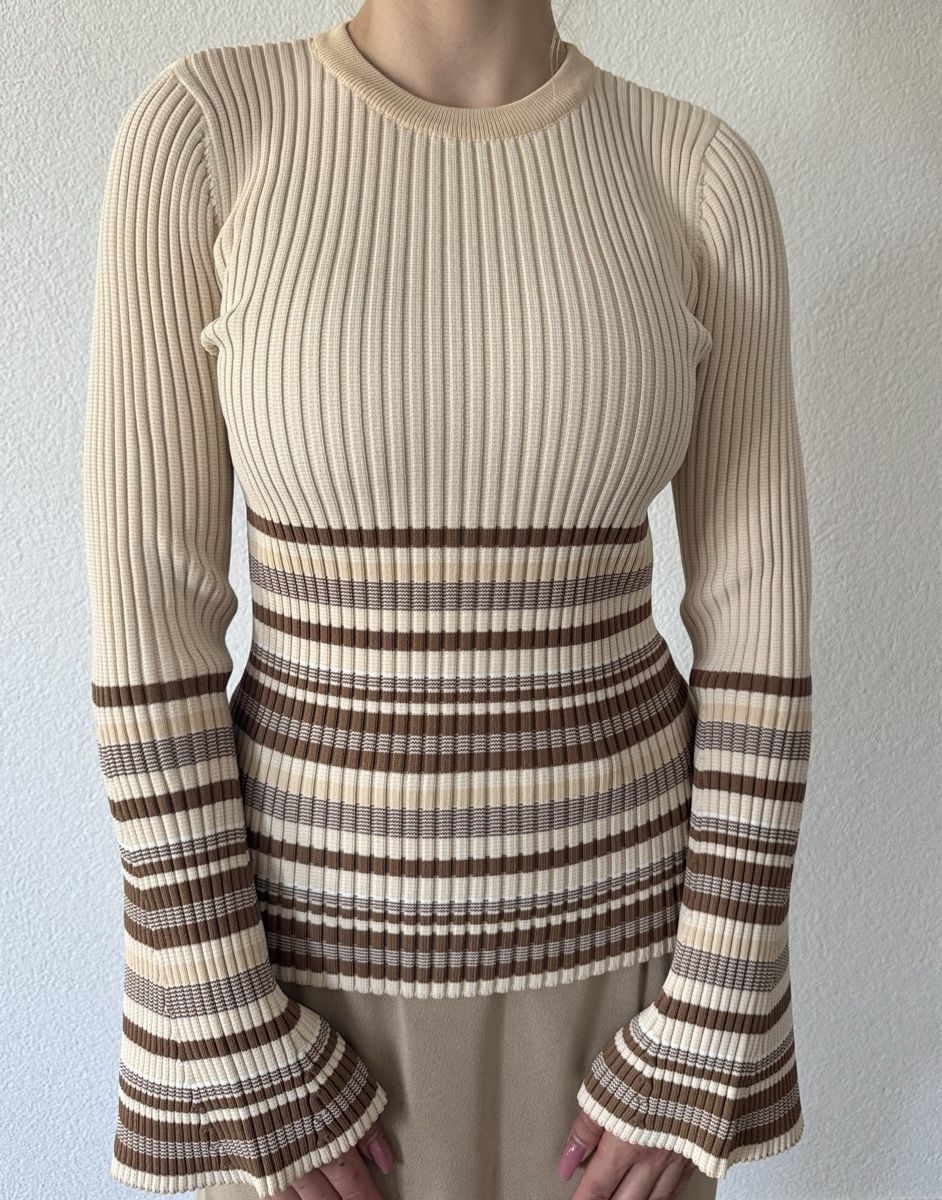 Top: C/Meo Collective TOP gestreift & elastisch Pullover NEU WOW – Nuovo e nell'imballaggio originale da Gibswil venduto da Engelsgleich 1