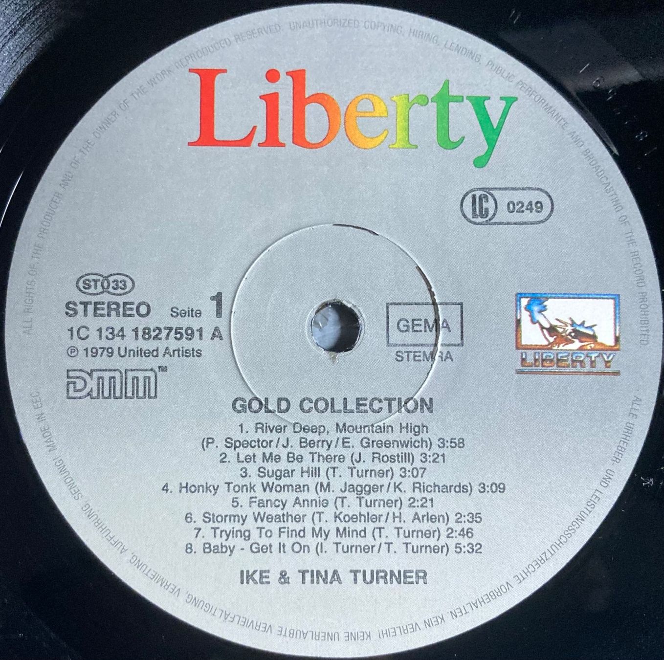 Schallplatten: IKE & TINA TURNER - GOLD COLLECTION – Gebraucht aus Poliez-Pittet von Newtown-Records 3