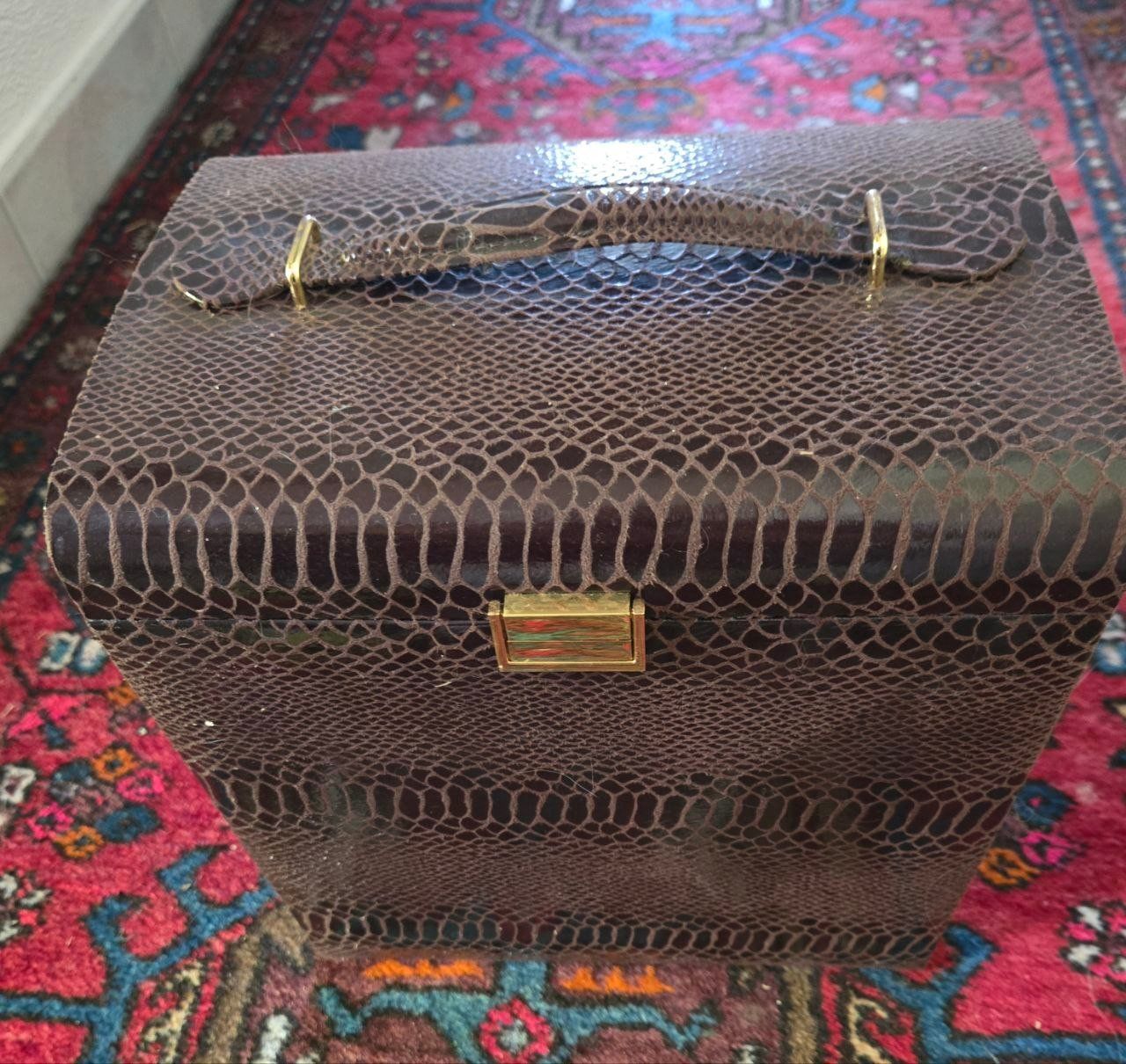 Valises de voyage: Leder Schmuckkoffer braun – D'occasion à Zetzwil par Stritzi