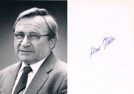 Artur Fischer 1919-2016 Autogramm Foto 10x15cm Technik