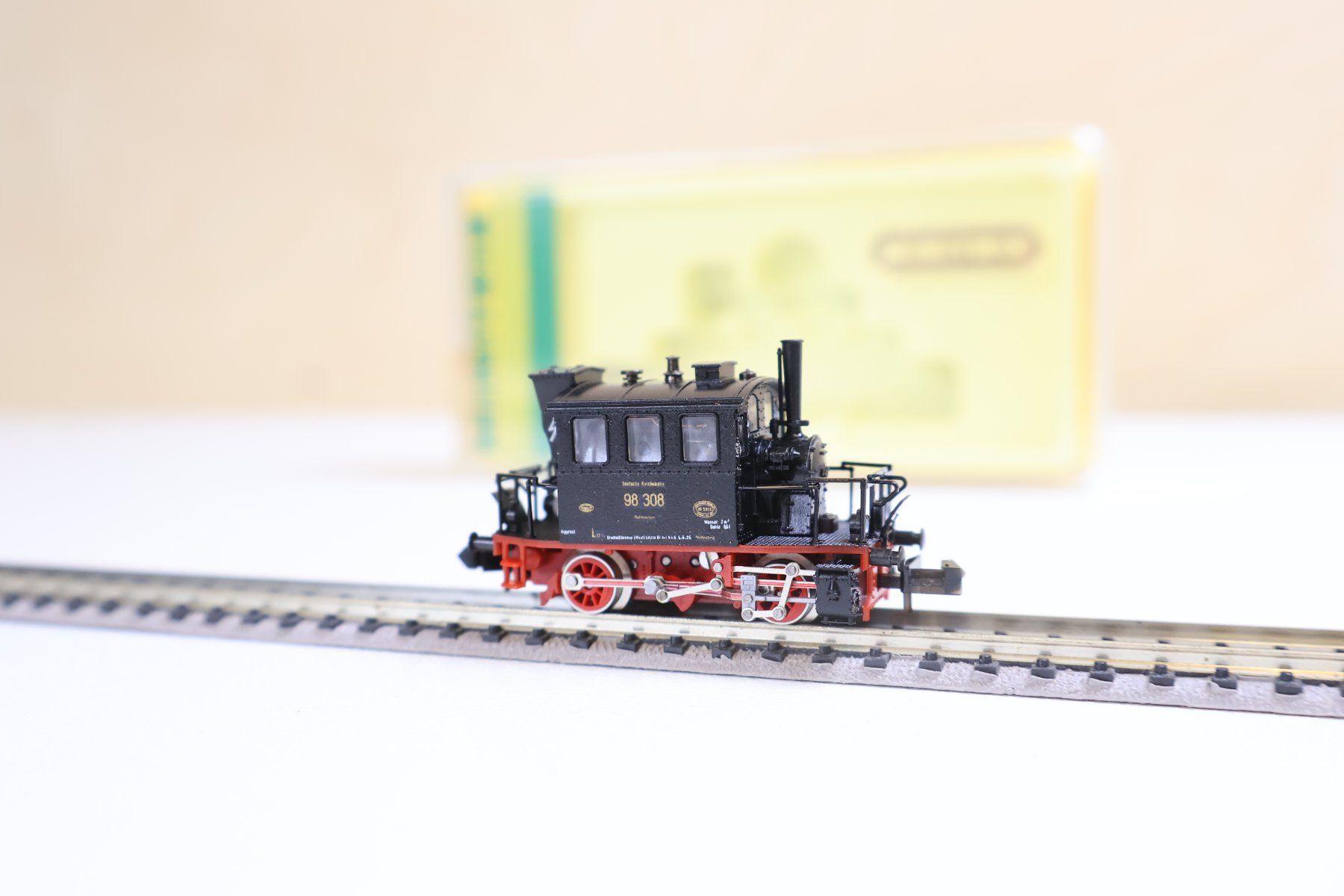 Trix Modellini di ferrovie: Minitrix DR Glaskasten Dampflok 12015 - Top Modell – Usato da Winterthur venduto da Monstera 4