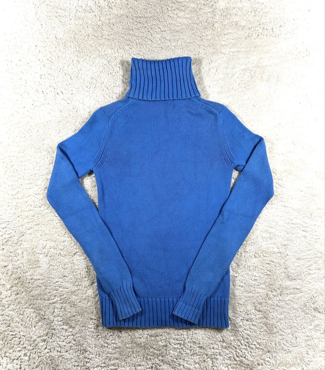 Ralph Lauren Maglioni & Felpe: Pull Ralph Lauren bleu col roulé XS vintage – Usato da Hauterive NE venduto da Leo_o 8