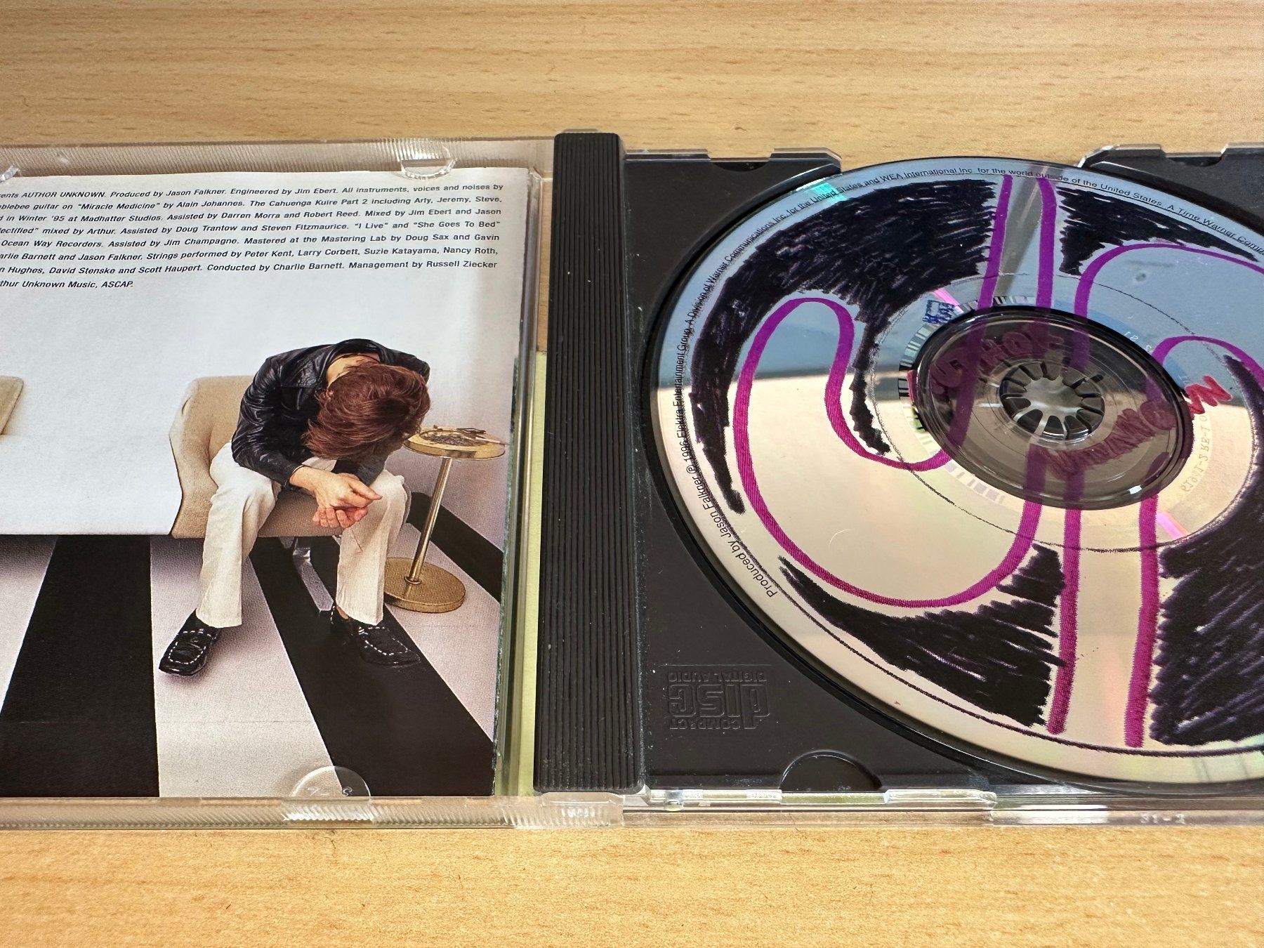 CD: Jason Falkner – Presents Author Unknown – Usato da Rikon im Tösstal venduto da Alpenmutz 2