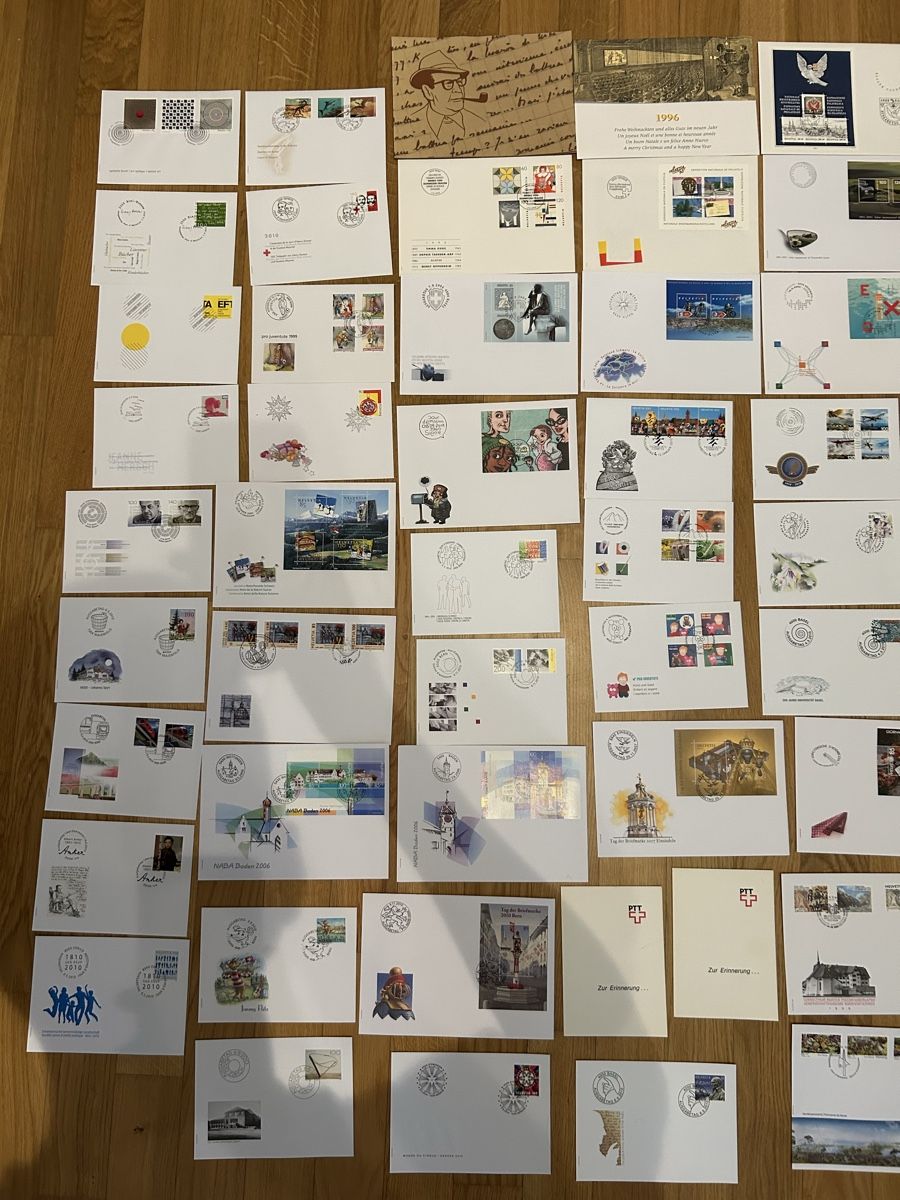 Tutti i francobolli: 499 Briefumschläge mit Briefmarken – Nuovo (secondo la descrizione) da Melchnau venduto da Robilu6 8