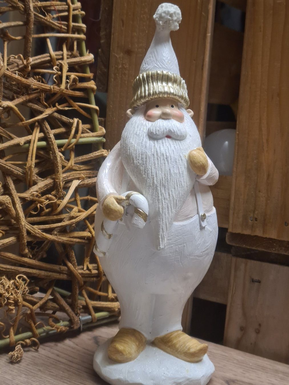 Tutte le decorazioni: Grosse Keramik Weihnachts Figur ca.24 cm – Usato da Amriswil venduto da kleindeko