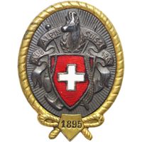 Abzeichen, Schweizerischer Alpenclub, SAC 1895